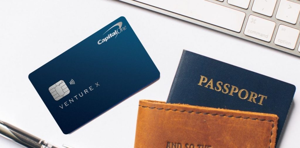 capital one venture x with a passport