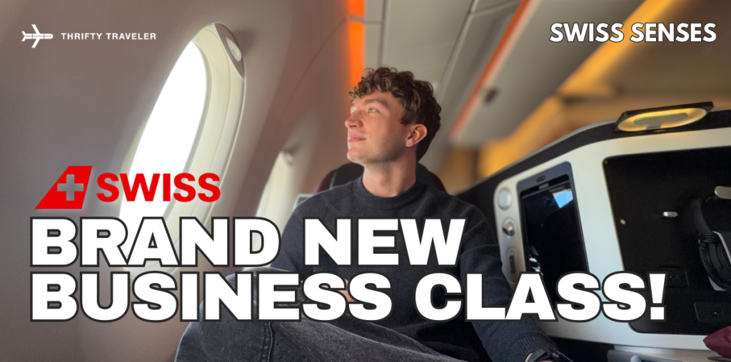 Brand New Business Class - Swiss Senses