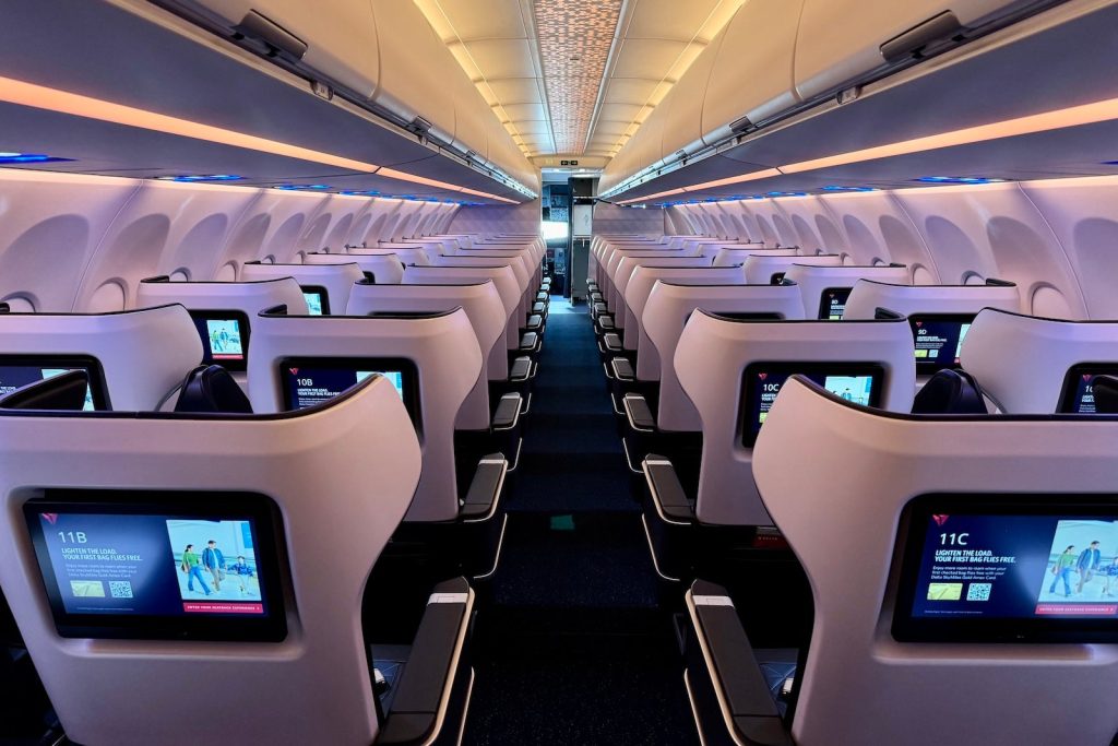 Delta's new plane with whopping 44 first-class seats set for takeoff